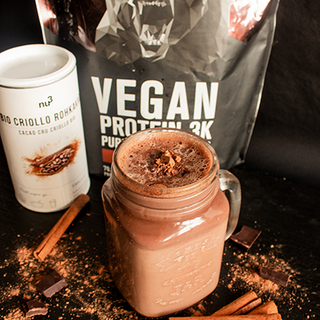 Cioccolata calda vegana e proteica Cioccolata calda vegana e proteica