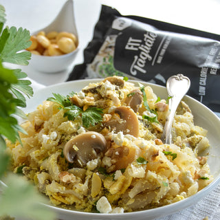 Carbonara vegana con lupini Carbonara vegana con lupini