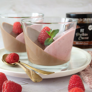 Panna cotta bicolore Panna cotta bicolore