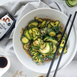 Insalata di cetrioli alla coreana Insalata di cetrioli alla coreana