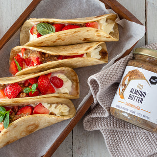 Tacos dolci alle fragole Tacos dolci alle fragole
