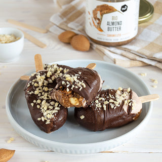 Gelato cioccolato e mandorle vegan Gelato cioccolato e mandorle vegan