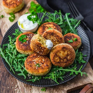 Falafel con farina di ceci Falafel con farina di ceci