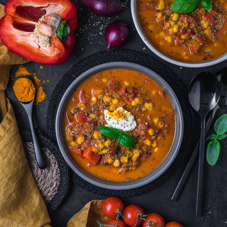 Zuppa di soia e curcuma Zuppa di soia e curcuma