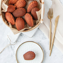 Biscotti madeleine senza burro