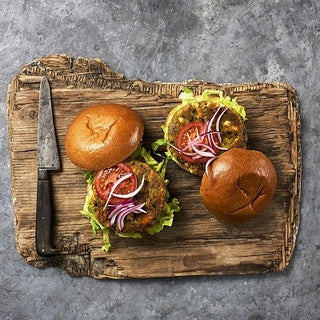 Chickpea Halloumi Burger Chickpea Halloumi Burger