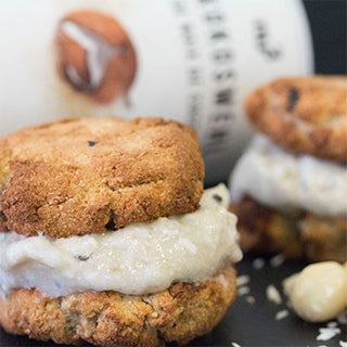 Ice cream sandwich al cocco Ice cream sandwich al cocco