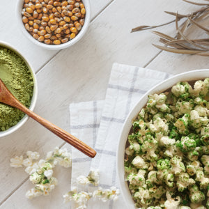 Pop corn al matcha Pop corn al matcha