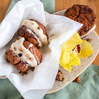 Cookies ice cream alla vaniglia Cookies ice cream alla vaniglia