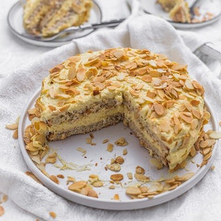 Torta svedese alle mandorle Torta svedese alle mandorle