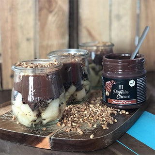 Bicchierini di pera e cioccolato Bicchierini di pera e cioccolato