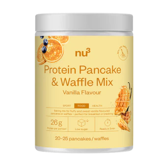 nu3 Protein pancake e waffle mix, miscela per impasto