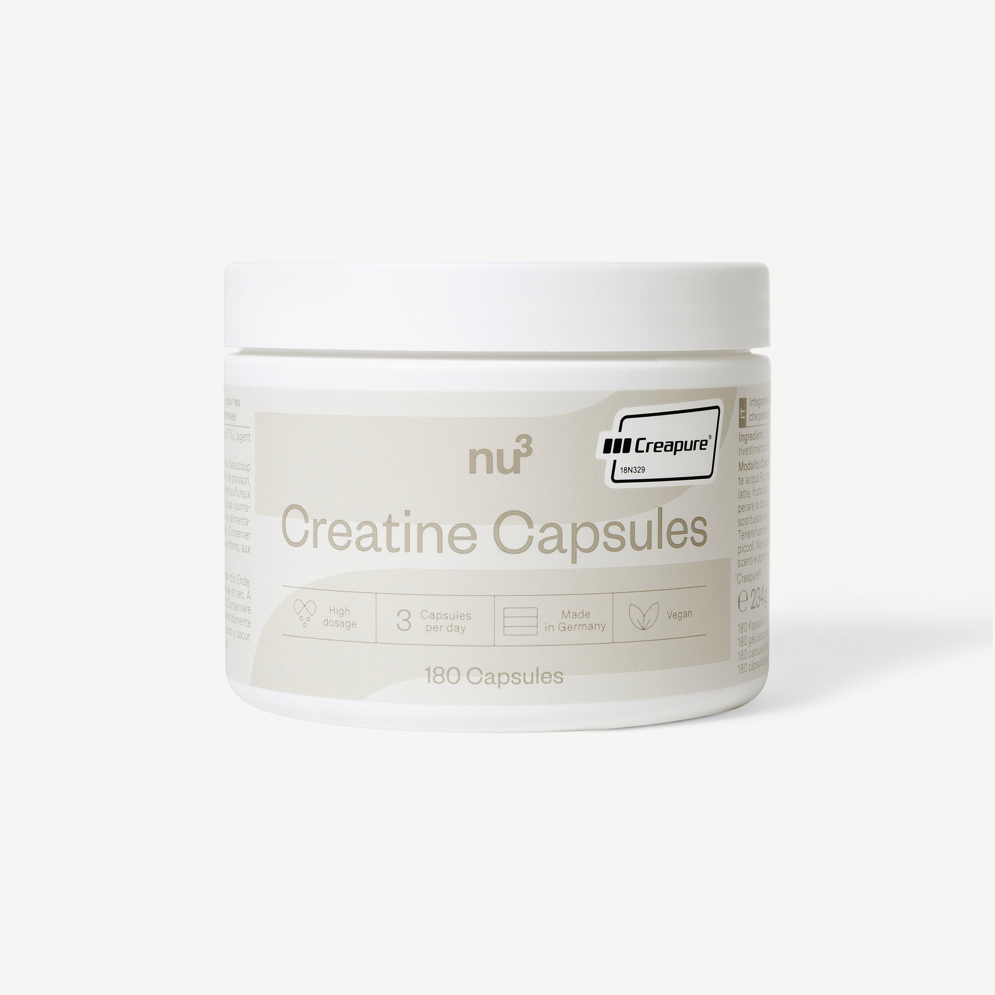 Creatina in capsule nu3