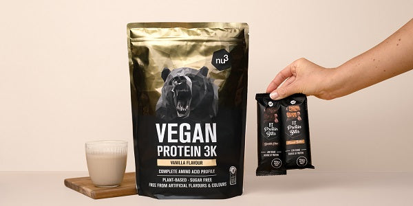 nu3 Vegan Protein 3K e Fit Protein Bites