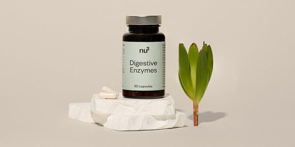 Confezione di enzimi digestivi