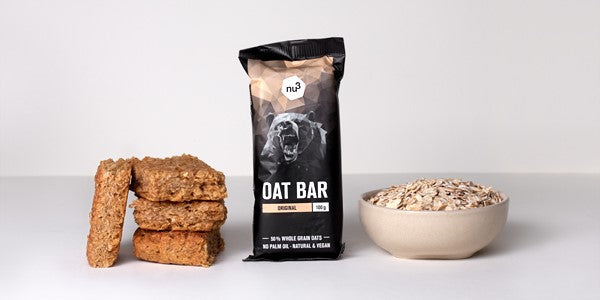 Barretta egergetica d'avena nu3 per la crescita muscolare vegan