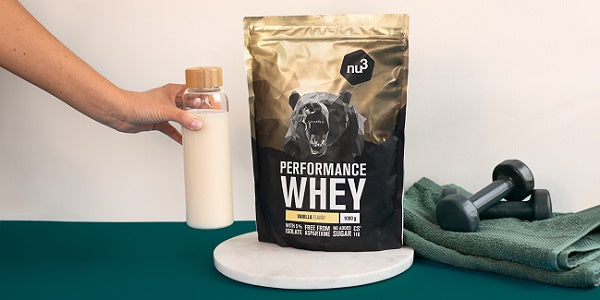 Performance Whey nu3 al gusto vaniglia