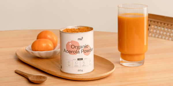 nu3 Acerola in polvere bio e succo di frutta