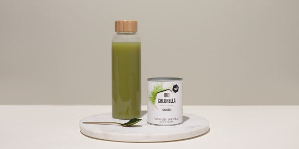 nu3 Chlorella bio e frullato verde