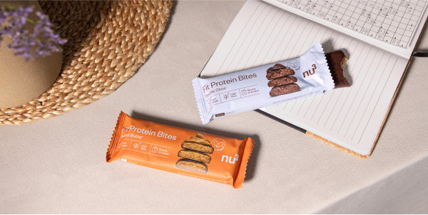 Fit Protein Bites nu3 su un tavolo