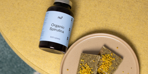 Spirulina bio in capsule