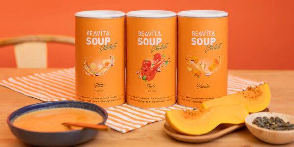 BEAVITA zuppa dimagrante con 3 gusti diversi