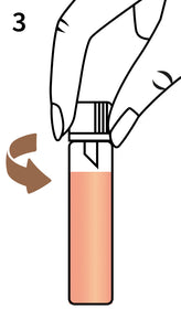 Applicazione della fiala - Fase 3
