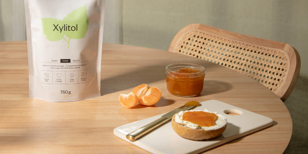 Xilitolo nu3 e panini con la marmellata