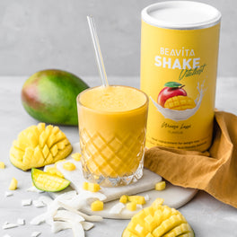 Mango Lassi Shake con cocco