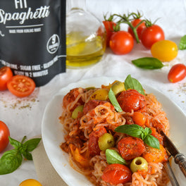 Spaghetti pomodorini e olive