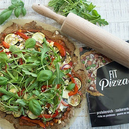 Fit pizza low carb con verdure