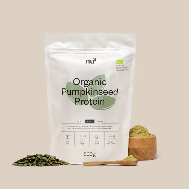 Proteine di semi di zucca macinati