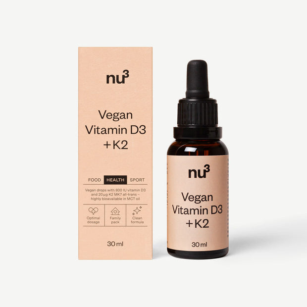 nu3 Vitamina D3 + K2 vegan