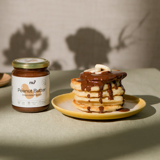 Idea di ricetta con crema spalmabile al cioccolato con pancake