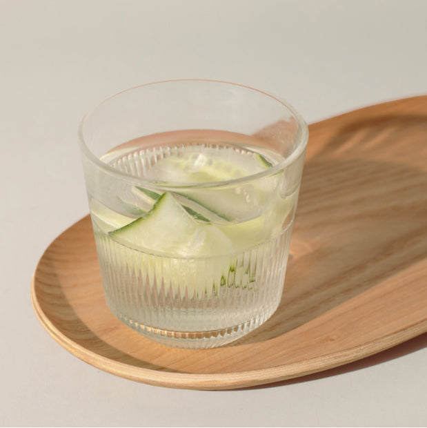 Succo di aloe vera in un bicchiere
