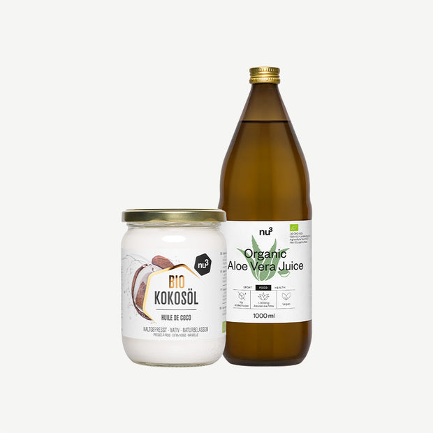 nu3 Olio di cocco bio e Aloe vera bio