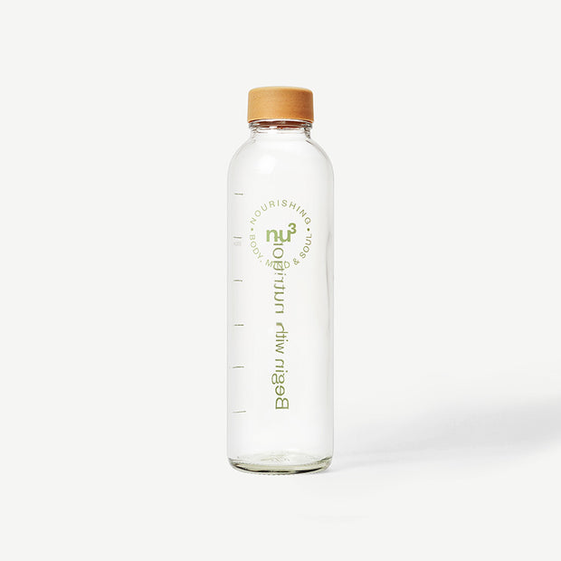 nu3 Borraccia in vetro, 750 ml