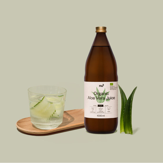 Bottiglia succo di aloe vera nu3