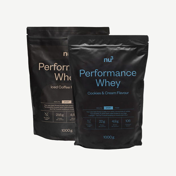 nu3 Performance Whey, pacchetto