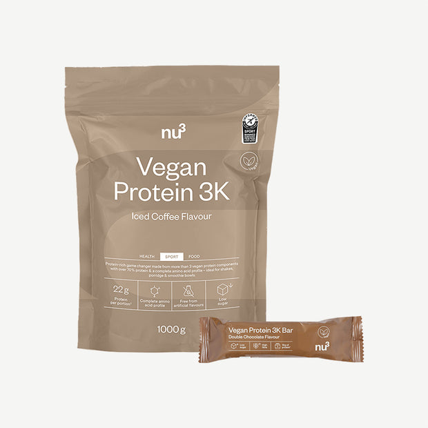 nu3 Vegan Protein 3K + Vegan Protein 3K Bar