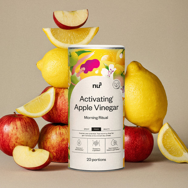 nu3 Activating¹ Apple Vinegar con mele e limoni
