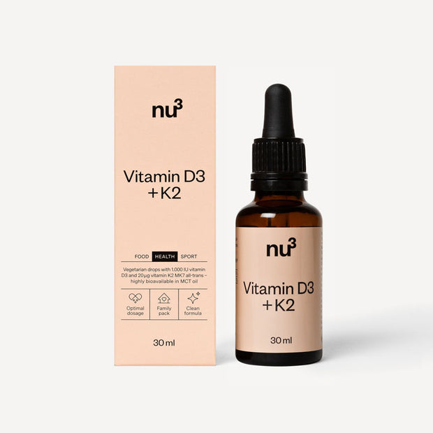 nu3 Vitamina D3 + K2 in gocce