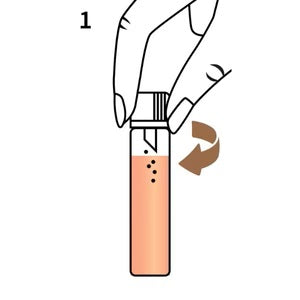 Applicazione della fiala - Fase 1