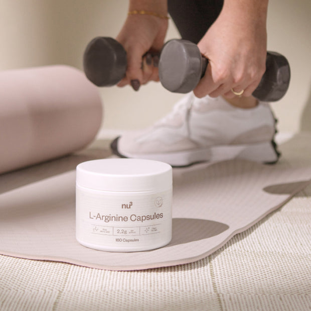 nu3 L-Arginina in capsule e allenamento della forza