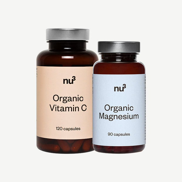 nu3 Magnesio bio + nu3 Vitamina C bio