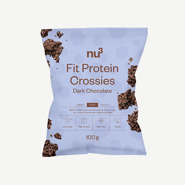 nu3 Fit protein crossies, rose del deserto al cioccolato