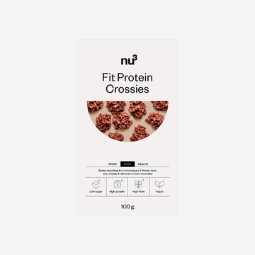 nu3 Fit protein crossies, rose del deserto al cioccolato