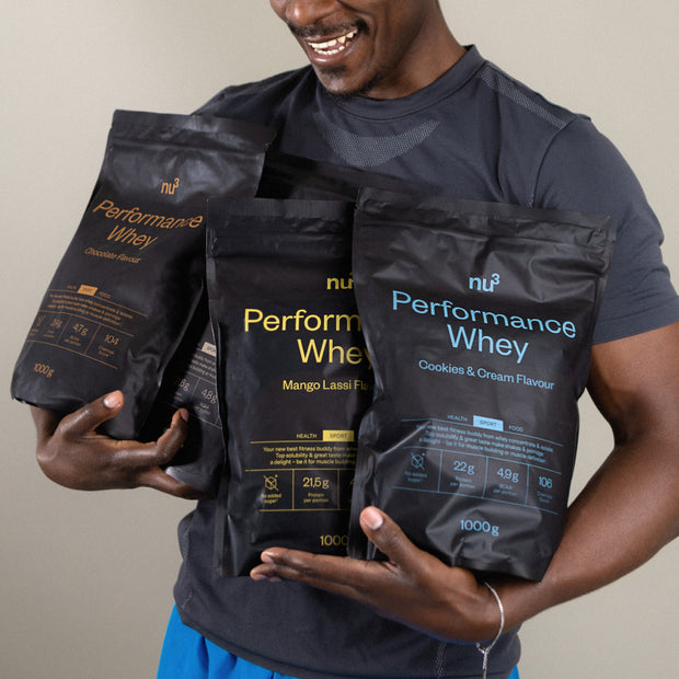 Sportiva con frullato whey