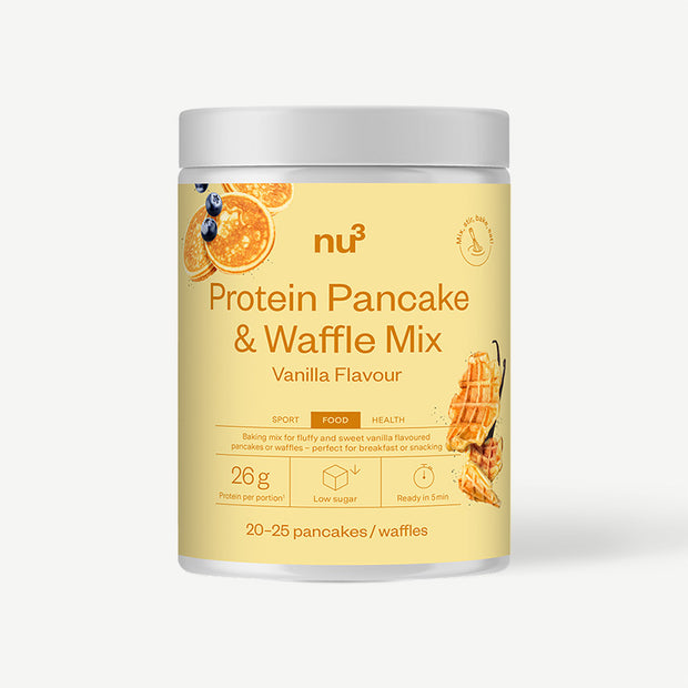 nu3 Protein pancake e waffle mix, miscela per impasto