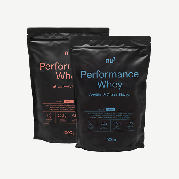 nu3 Performance Whey, pacchetto